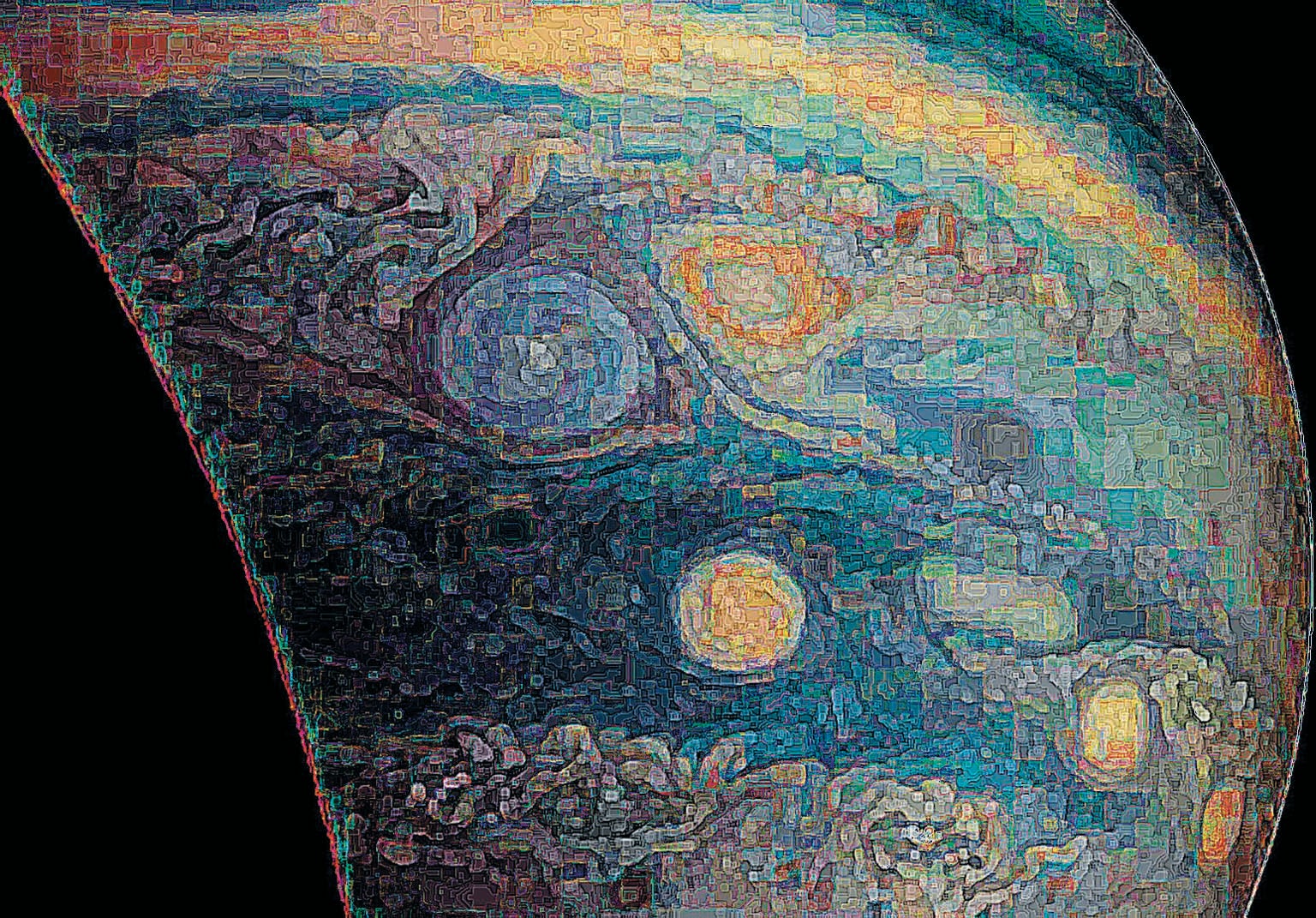 Color artists representation of Jupiter.